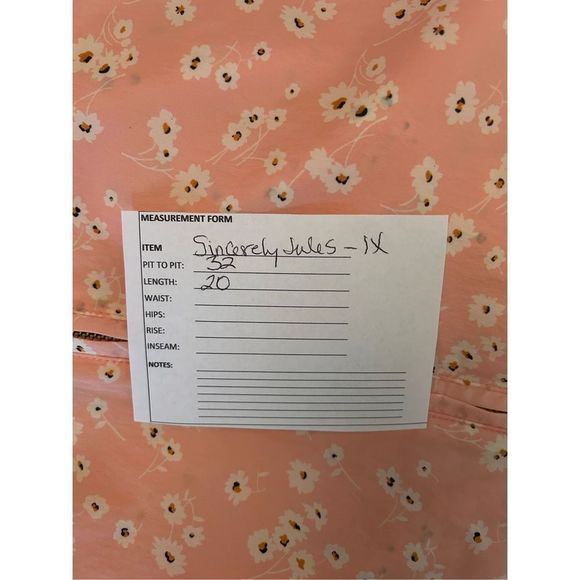 Bandier x Sincerely Jules The Wilder Floral Multi-Color Nylon Running Jacket 1X - Picture 11 of 11